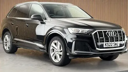 Used Audi Q7 S-Line 286 HP (210 kW) 2022 Black SUV