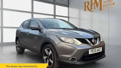 Used Nissan Qashqai N-TEC 110 HP (80 kW) 2015 Grey SUV