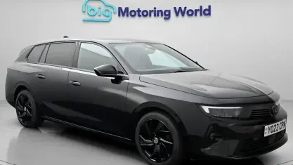 Used Vauxhall Astra S 131 HP (96 kW) 2023 Black Estate