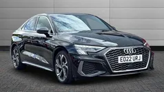 Black Used 2022 Audi A3 S-Line Sedan | £22,350 (Fair price)