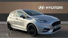 Silver Used 2018 Ford Fiesta ST-Line Hatchback | £7,699 (Fair price)