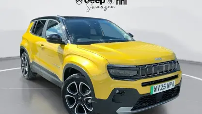 Used Jeep Avenger Summit 114 kW (156 HP) 2024 Yellow/black SUV
