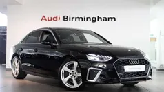 Myth black metallic Used 2022 Audi A4 S-Line Sedan | £24,750 (Fair price)