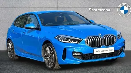 Used BMW 118 M Sport 140 HP (102 kW) 2020 Blue Hatchback