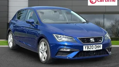 Used Seat Leon FR 150 HP (110 kW) 2020 Blue Hatchback