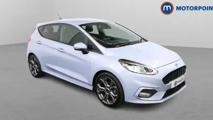 Used Ford Fiesta ST-Line 95 HP (69 kW) 2021 Blue Hatchback