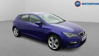 Begagnad Seat Leon FR 131 HK (96 kW) 2020 Blå Halvkombi