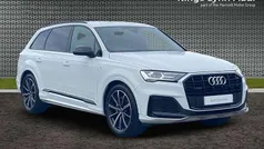 White Used 2022 Audi Q7 Black Edition SUV | £42,862 (Fair price)