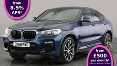 Blue Used 2019 BMW X4 M Sport SUV | £29,817 (Good price)