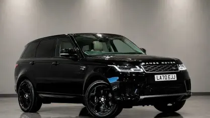 Used Land Rover Range Rover Sport HSE 404 HP (297 kW) 2020 Black SUV