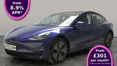 Blue Used 2022 Tesla Model 3 Long Range Sedan | £20,447 (Fair price)