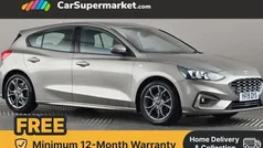 Silver Used 2019 Ford Focus ST-Line Hatchback | £10,897 (Fair price)