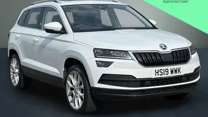 Used Skoda Karoq 150 HP (110 kW) 2018 White SUV