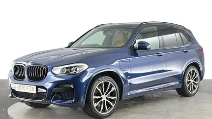 Used BMW X3 M Sport 292 HP (214 kW) 2021 Blue SUV