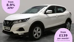 White Used 2018 Nissan Qashqai Acenta Premium SUV | £10,511 (Fair price)