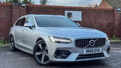 Used Volvo V90 R-Design 190 HP (139 kW) 2019 Silver Estate