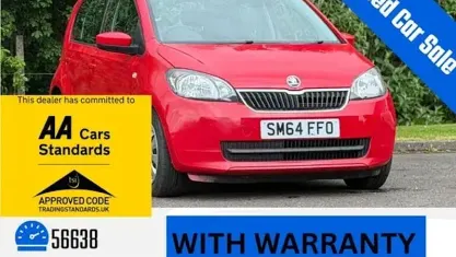 Used Skoda Citigo SE 60 HP (44 kW) 2015 Red Hatchback