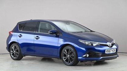 Używany Toyota Auris Hybrid Design 136 KM (100 kW) 2017 Niebieski Hatchback