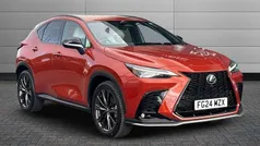 Blazing carnelian Used 2024 Lexus NX350h Sport Line SUV | £45,979 (Good price)