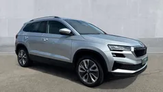 Brilliant silver metallic Used 2024 Skoda Karoq SE L SUV | £25,990 (Fair price)