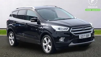 Used Ford Kuga Titanium 150 HP (110 kW) 2017 Black SUV