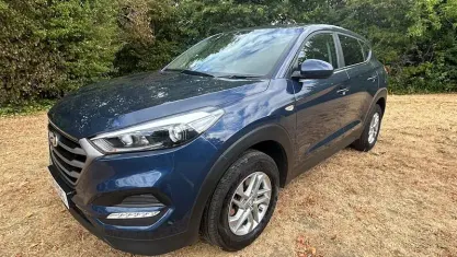 Used Hyundai Tucson 177 HP (130 kW) 2017 Blue SUV