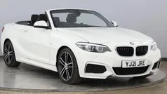 White Used 2021 BMW 218 M Sport Cabriolet | £20,167 (Fair price)