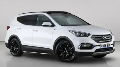 Used Hyundai Santa Fe Edition 200 HP (147 kW) 2016 White SUV