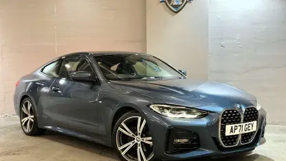 Used BMW 420 M Sport 184 HP (135 kW) 2022 Blue Coupe