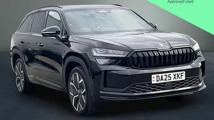 Used Skoda Kodiaq SportLine 150 HP (110 kW) 2025 Black SUV