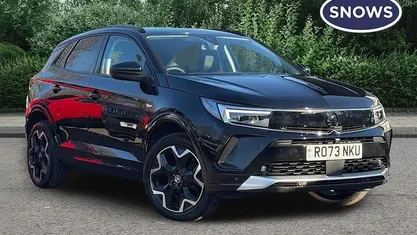 Used Vauxhall Grandland X Ultimate 131 HP (96 kW) 2023 Black SUV