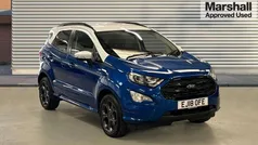 Blue Used 2018 Ford Ecosport ST-Line SUV | £11,002 (Fair price)