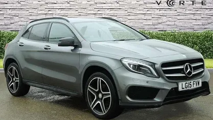 Used Mercedes GLA220 AMG Line Premium 170 HP (125 kW) 2015 Grey SUV