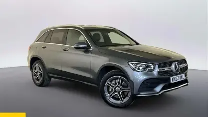 Used Mercedes GLC300 AMG line 320 HP (235 kW) 2022 Grey SUV