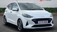 Special solid paint atlas white Used 2024 Hyundai i10 Premium Hatchback | £14,329 (Fair price)