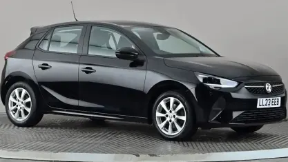 Used Vauxhall Corsa Design Edition 101 HP (74 kW) 2023 Black Hatchback