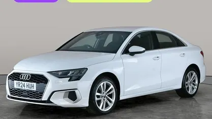 Used Audi A3 Sport 150 HP (110 kW) 2024 White Sedan