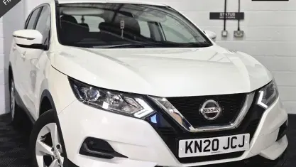 Begagnad Nissan Qashqai Acenta Premium 160 HK (117 kW) 2020 Vit SUV