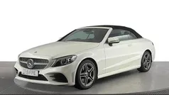 White Used 2019 Mercedes C200 AMG Line Premium Cabriolet | £19,920 (Fair price)