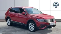 Red Used 2022 VW Tiguan Allspace Life SUV | £26,082 (Good price)