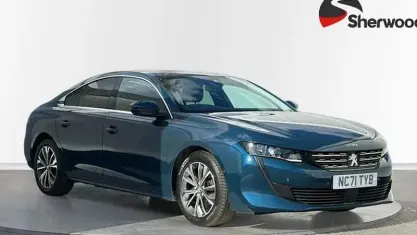 Used Peugeot 508 Allure 225 HP (165 kW) 2021 Blue Hatchback
