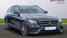 Black Used 2019 Mercedes E220 AMG line Estate | £25,345 (Fair price)