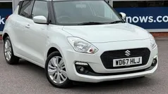 White Used 2018 Suzuki Swift SZ-T Hatchback | £8,285 (Fair price)