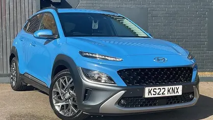 Used Hyundai Kona Premium 141 HP (103 kW) 2022 Blue SUV