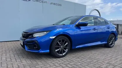 Used Honda Civic EX 126 HP (92 kW) 2021 Blue Hatchback