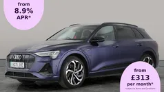 Blue Used 2022 Audi e-tron Black Edition SUV | £21,398 (Good price)