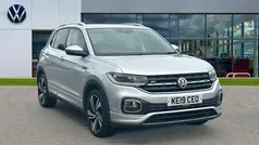 Reflex silver metallic Used 2019 VW T-Cross R-line SUV | £16,939 (Fair price)