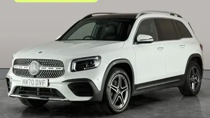 Used Mercedes GLB200 AMG Line Premium Plus 163 HP (119 kW) 2021 White SUV