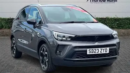 Used Vauxhall Crossland Ultimate 110 HP (80 kW) 2023 Grey SUV
