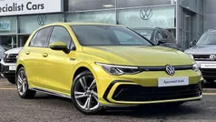 Yellow Used 2020 VW Golf VIII R-line Hatchback | £20,295 (Fair price)
